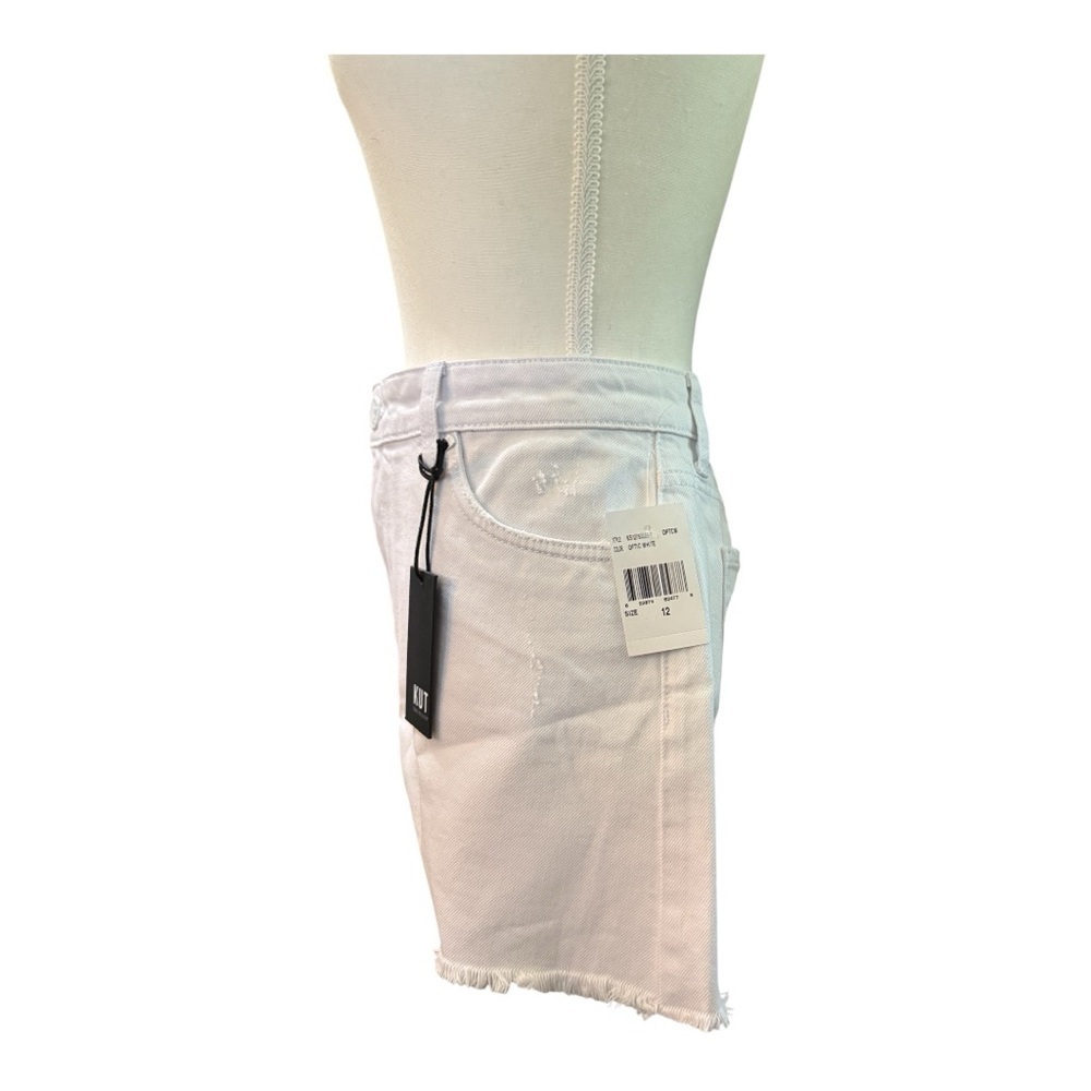 KUT from the Kloth Jane High Rise Cutoff Shorts – Size 12 - Picture 2 of 8